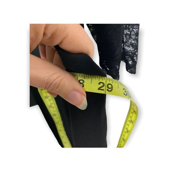 NWT Torrid Lace Bodycon Ponte Sweetheart Long Sleeve Dress Size 5 - Picture 7 of 11